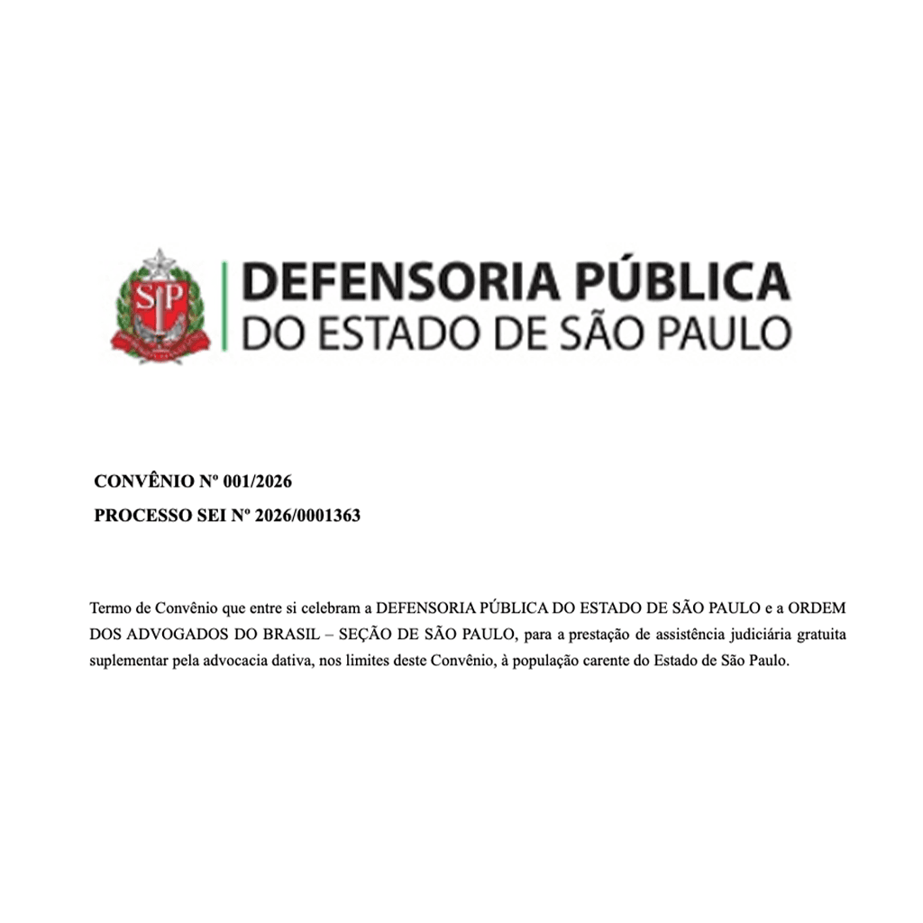 Novo Termo de Convênio 2026 SEI_DPESP