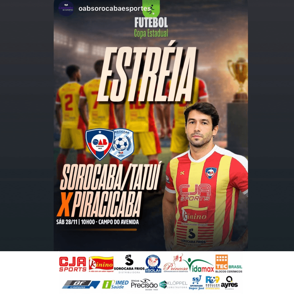 ⚽️ Sorocaba/Tatuí X Piracicaba