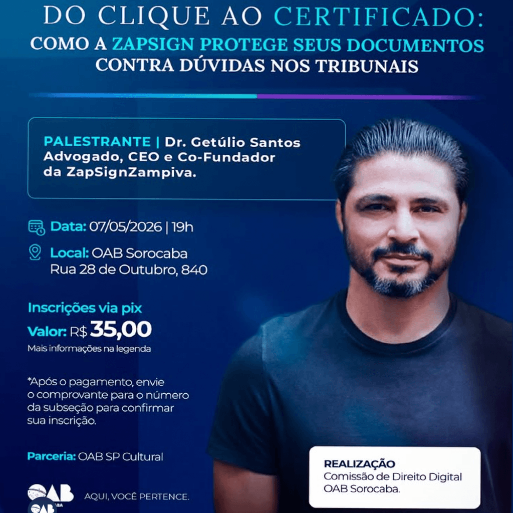 Do clique ao certificado: como a ZapSign protege seus documentos contra dúvidas nos Tribunais