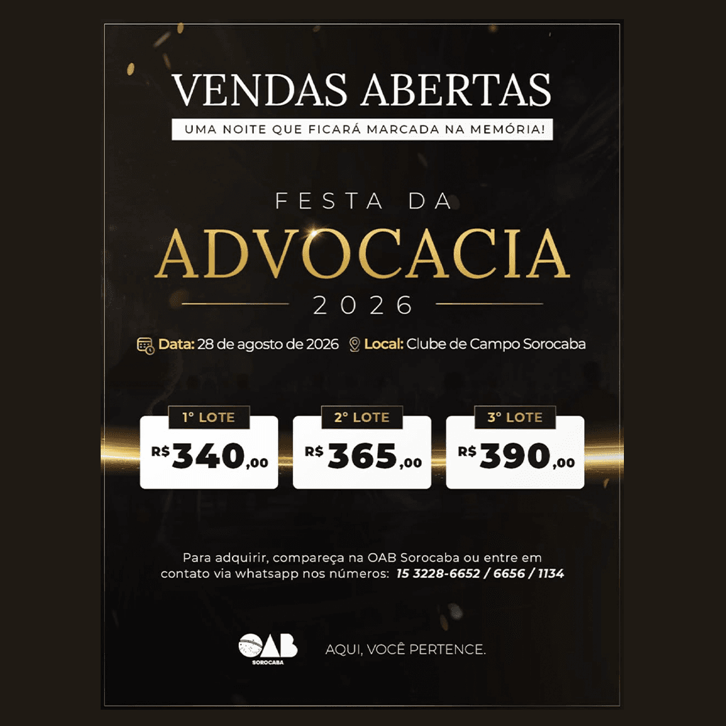 Festa da Advocacia 2026